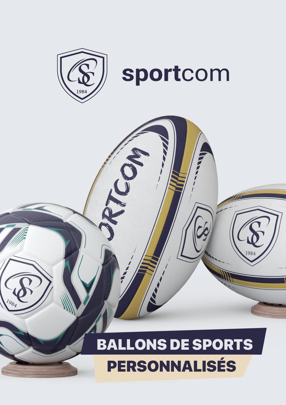 Ballon de rugby à gonfler